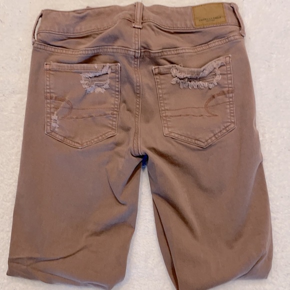 American Eagle Distressed Jegging Pants - Picture 5 of 8
